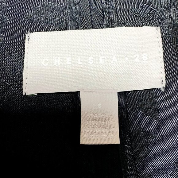 Jacquard Blazer Sz.S Oversized Black Floral Textured Open Front
Goth Grunge Boho - Picture 10 of 11